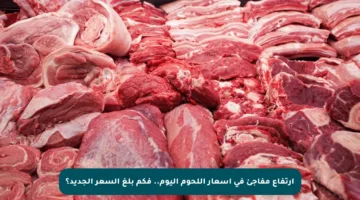 ارتفاع مفاجئ في أسعار اللحوم اليوم.. فكم بلغ السعر الجديد؟
